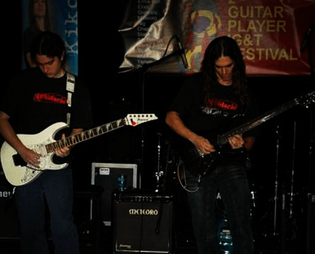 Joao Milliet and Kiko Loureiro (Angra / Megadeth)